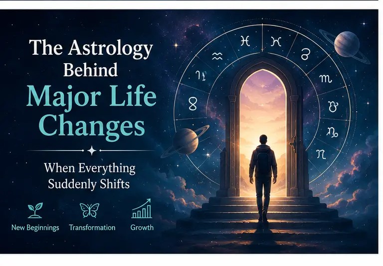 The Astrology Behind Major Life Changes: When Everything Suddenly Shifts